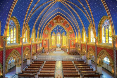 Basilica Of Our Lady Of The Rosary, Caieiras by Glauco Meneghelli canvas print