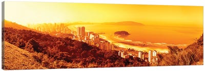 Santos Brazil Canvas Art Print - Hill & Hillside Art