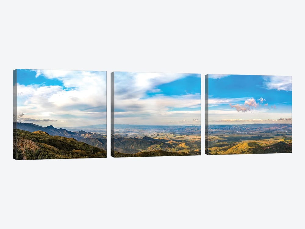 Cloudscape Big Panorama II by Glauco Meneghelli 3-piece Canvas Artwork