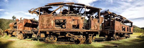 Glauco Meneghelli: Rusty Train by Glauco Meneghelli