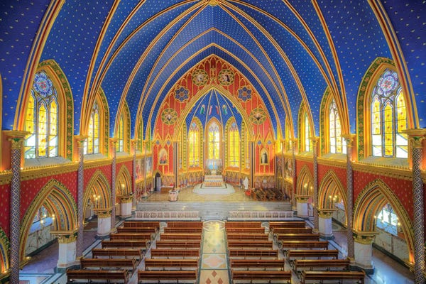 Glauco Meneghelli: Basilica Of Our Lady Of The Rosary, Caieiras by Glauco Meneghelli