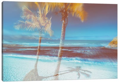 Enchanting Beach Canvas Art Print - Tropical Beach Art
