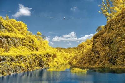 Slackline III by Glauco Meneghelli art print