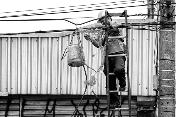 Glauco Meneghelli: Sao Paulo Streets XCIV by Glauco Meneghelli