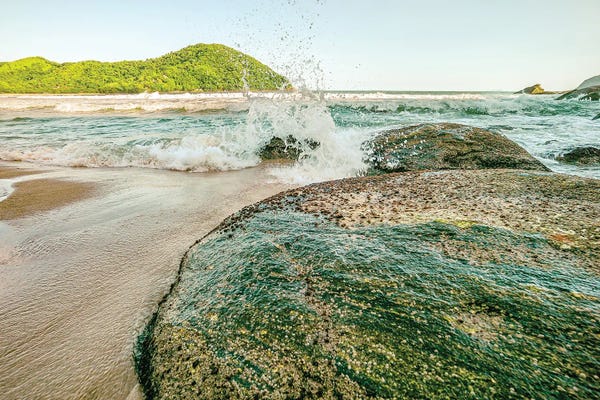 Glauco Meneghelli: Morning At The Beach by Glauco Meneghelli