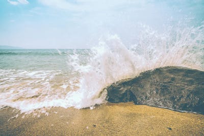 Eletric Splash by Glauco Meneghelli art print