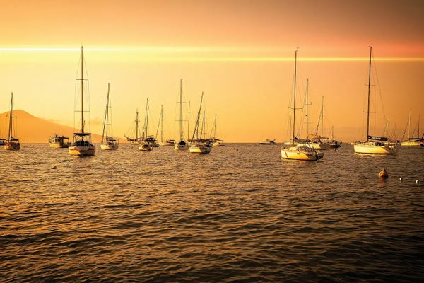 Harbors: Summer by Glauco Meneghelli