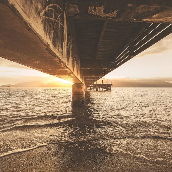 Glauco Meneghelli: Under The Pier by Glauco Meneghelli