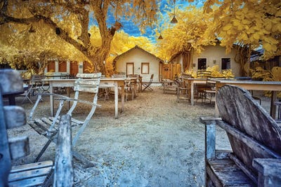 Little Houses - Bahia, Brazil by Glauco Meneghelli art print