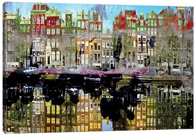 Amsterdam Opus LV Canvas Art Print - Netherlands Art