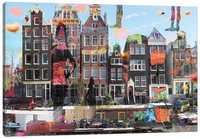 Amsterdam Opus XXXXV Canvas Art Print - Geert Lemmers