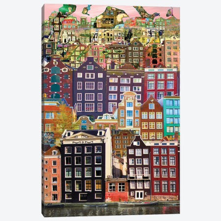 Amsterdam View Opus MDC Canvas Print #GLR48} by Geert Lemmers Canvas Art Print