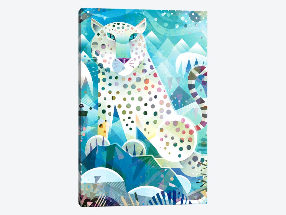 Snow Leopard by Gareth Lucas 1-piece Art Print