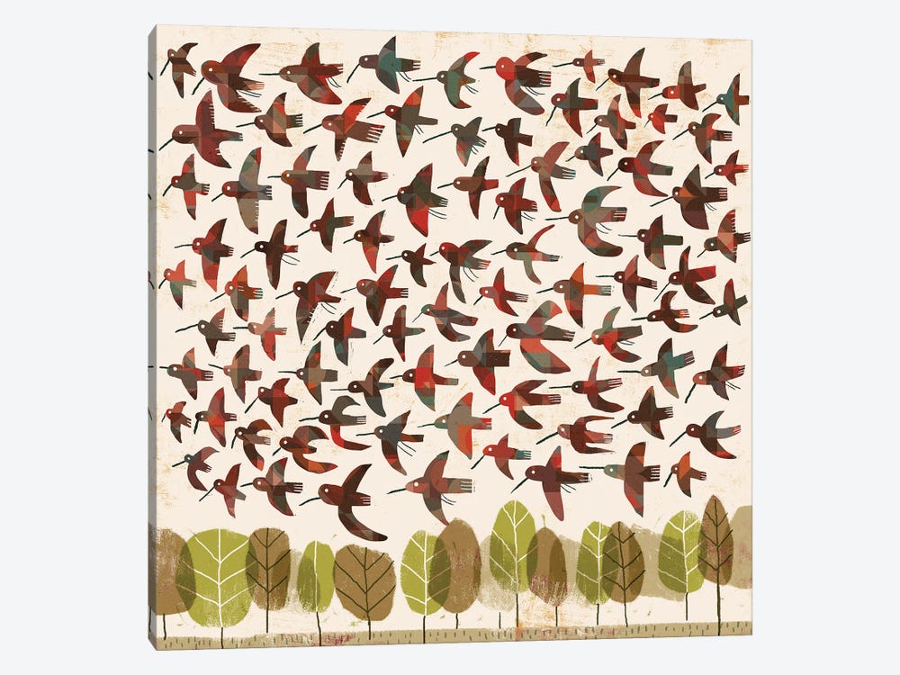 Flying Birds by Gareth Lucas 1-piece Canvas Print