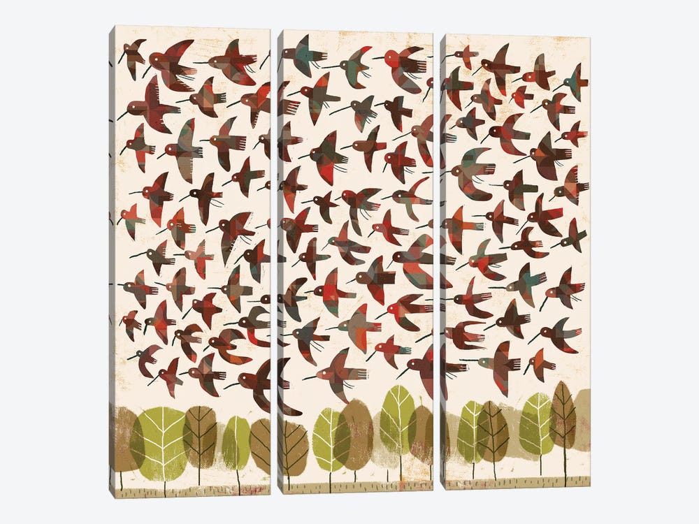 Flying Birds by Gareth Lucas 3-piece Art Print