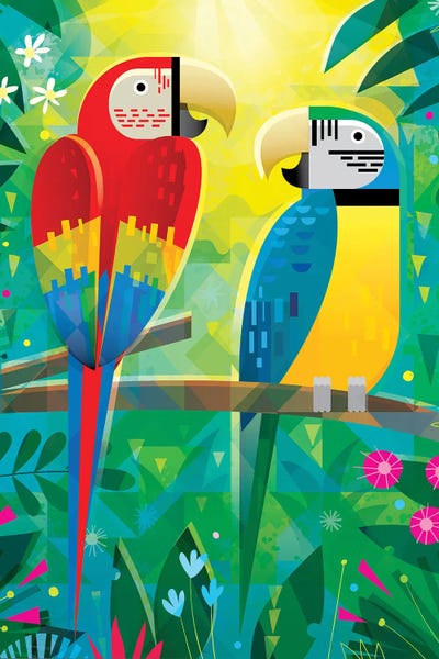 Gareth Lucas: Parrots by Gareth Lucas