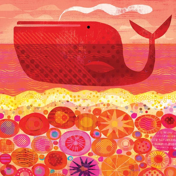 Gareth Lucas: Red Whale by Gareth Lucas