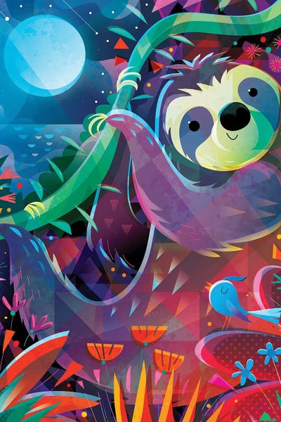 Sloth by Gareth Lucas canvas print