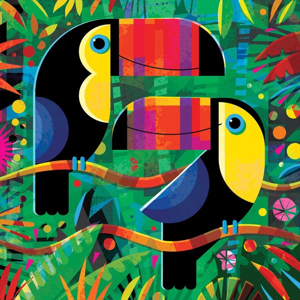 Jungles: Toucans by Gareth Lucas