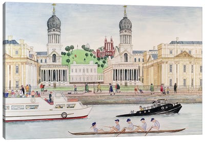 Greenwich Canvas Art Print - England Art
