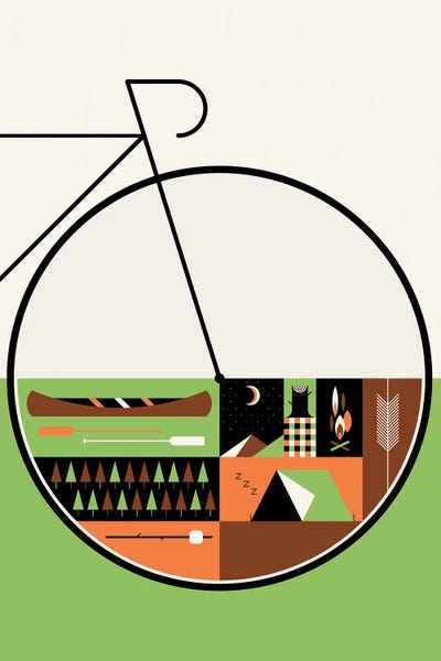 Get Outside by Greg Mably art print