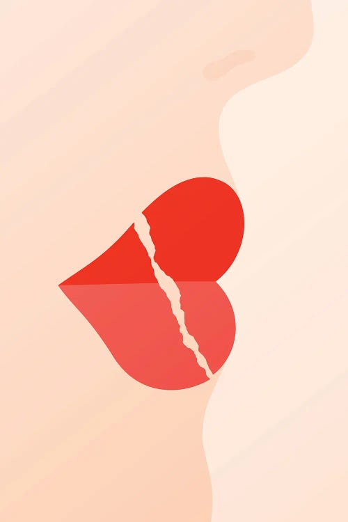 Lips by Greg Mably wall art