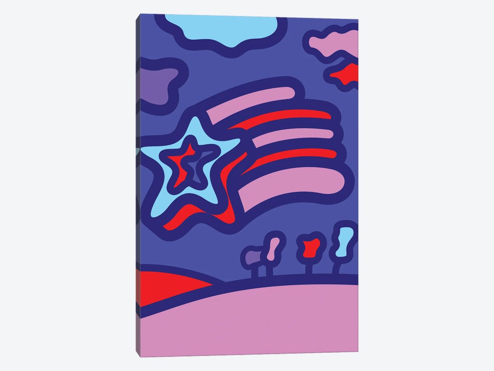 Shooting Star by Greg Mably 1-piece Canvas Artwork
