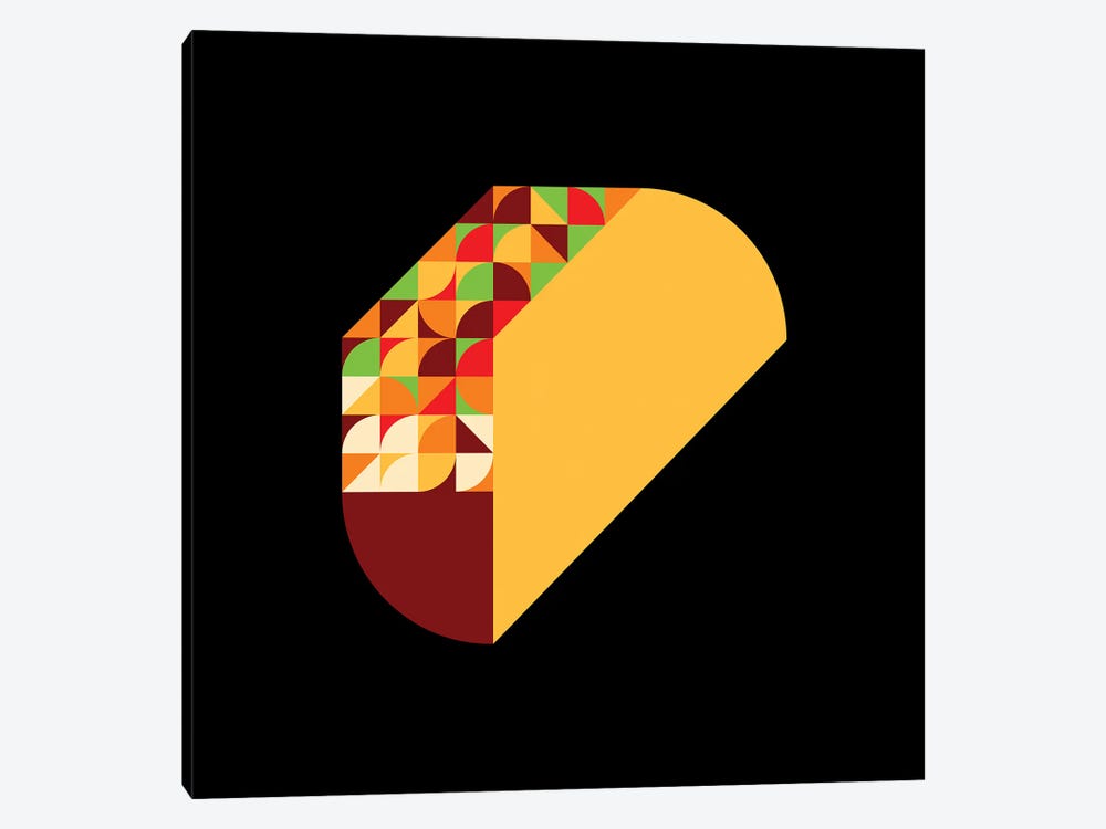 Taco by Greg Mably 1-piece Canvas Print