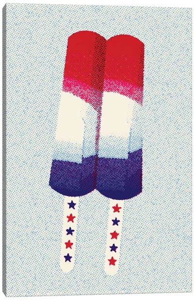Patriot Pop Canvas Art Print - Greg Mably