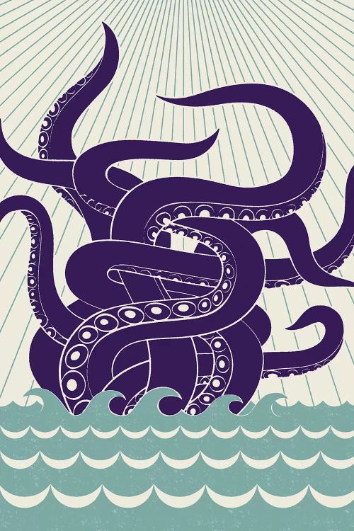 Sea Monster by Greg Mably wall art