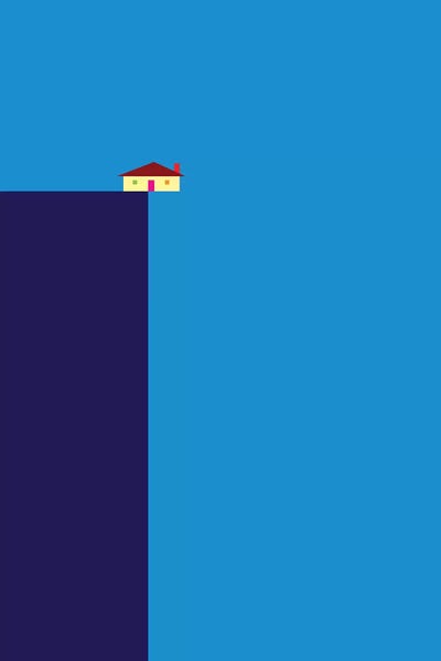 Cliff by Greg Mably art print