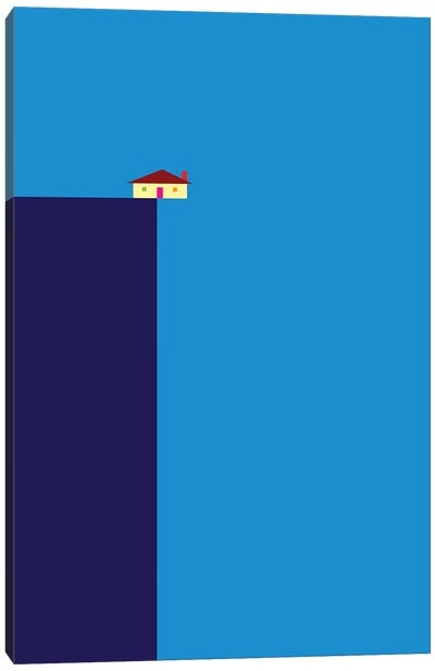 Cliff Canvas Art Print - Greg Mably