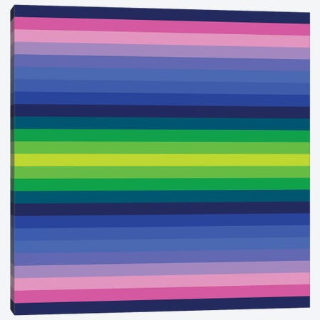 Flow Neon IV Canvas Print #GMA42} by Greg Mably Art Print