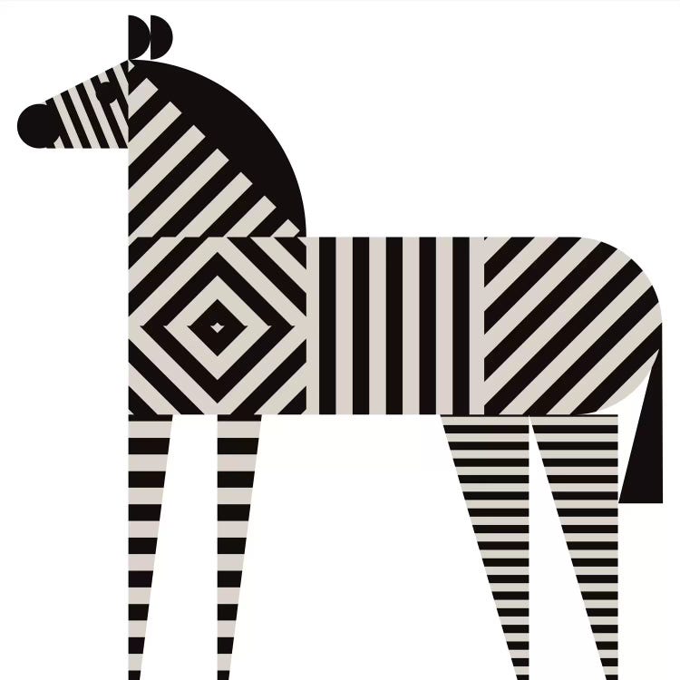 Zebra Stripe by Greg Mably wall art