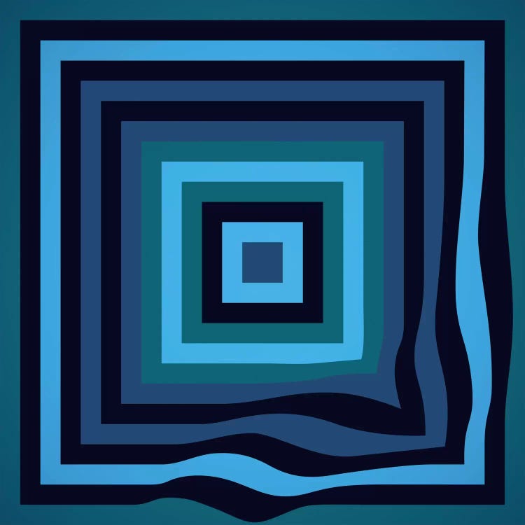 Blue Ripple by Greg Mably wall art