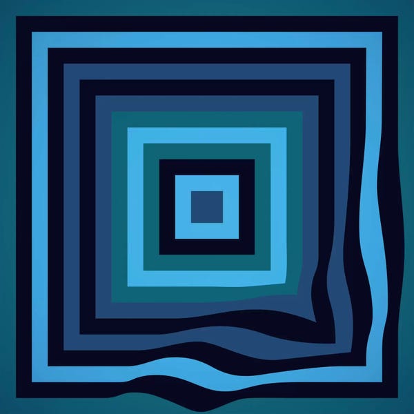 Shape Up: Blue Ripple by Greg Mably