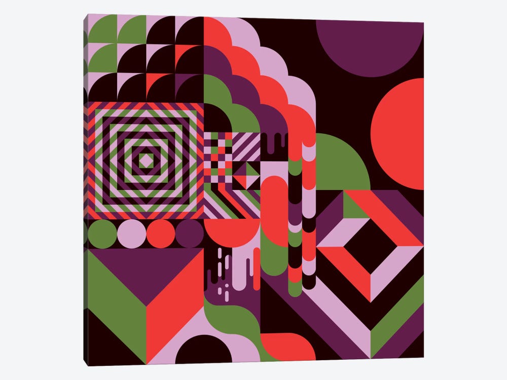 Fun House by Greg Mably 1-piece Canvas Wall Art