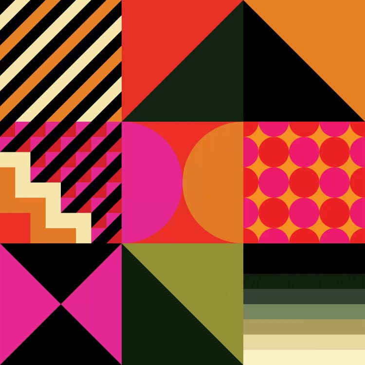 Geo II by Greg Mably canvas print