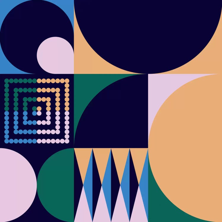 Geo IV by Greg Mably canvas print