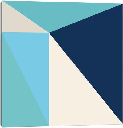 Breeze I Canvas Art Print - Geometric Pop