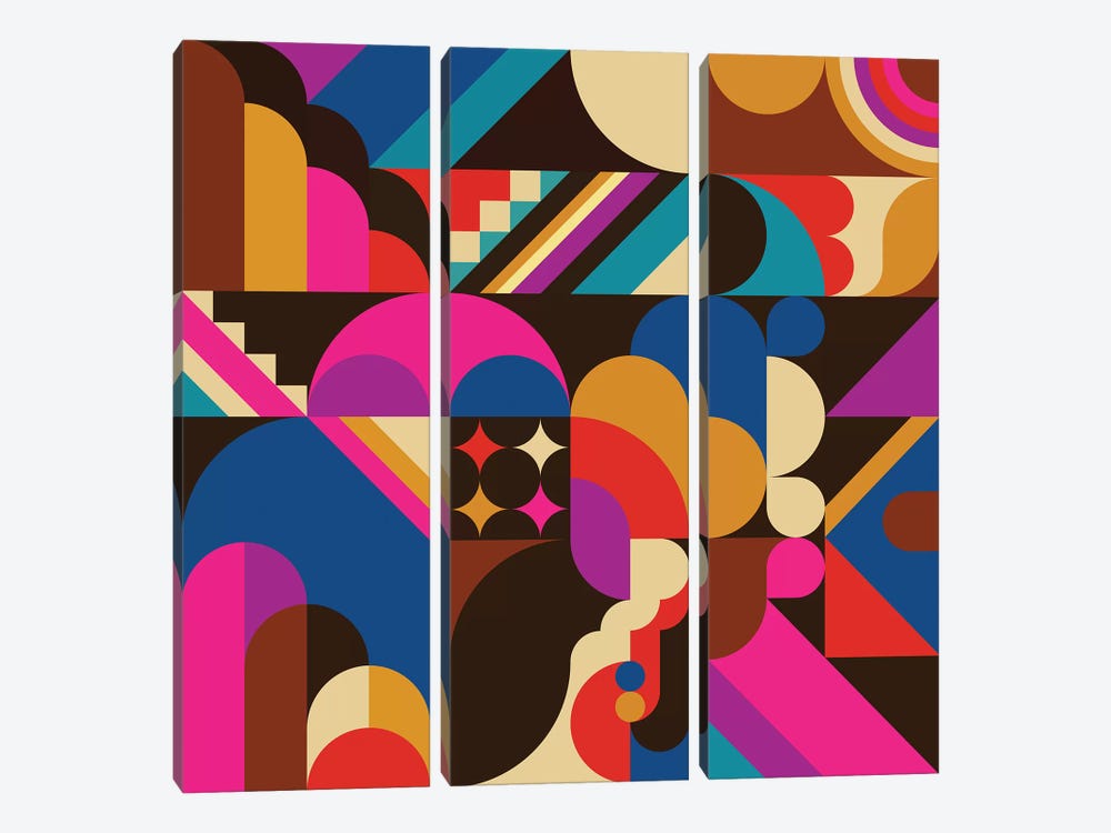 1967 by Greg Mably 3-piece Canvas Artwork