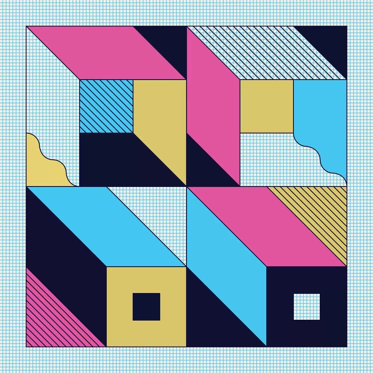 Quadra by Greg Mably canvas print