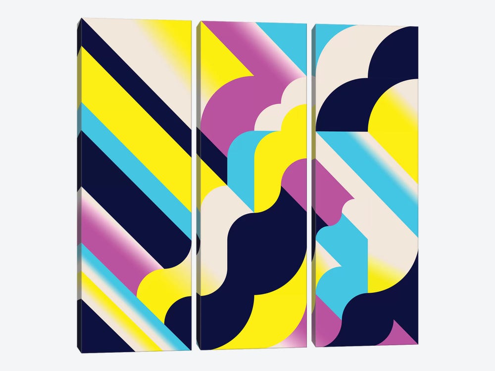 Tokyo by Greg Mably 3-piece Canvas Wall Art