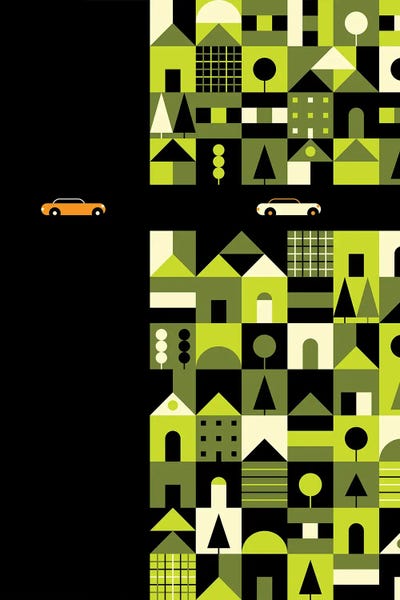 City by Greg Mably art print