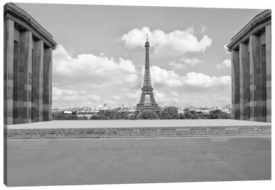 Eiffel From Afar I Canvas Art Print - Golie Miamee