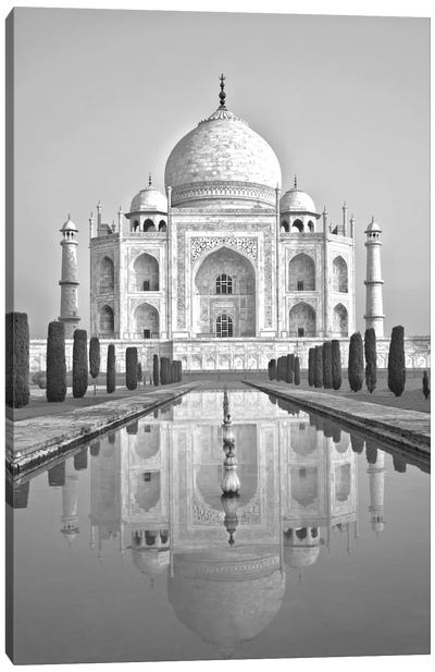 Taj Mahal II Canvas Art Print - Building & Skyscraper Art