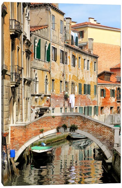 Venice View II Canvas Art Print - Golie Miamee