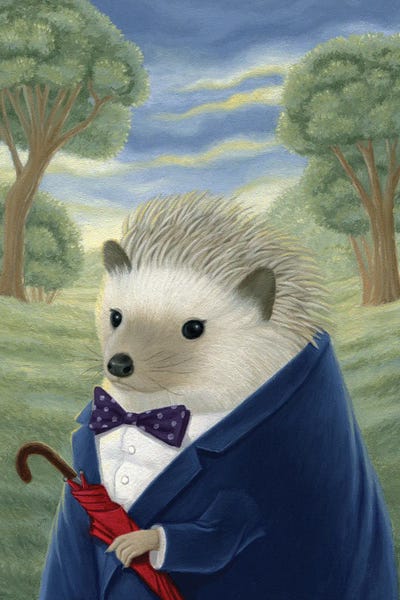 Wendell P Frizzmerantz by Gina Matarazzo multi panel art