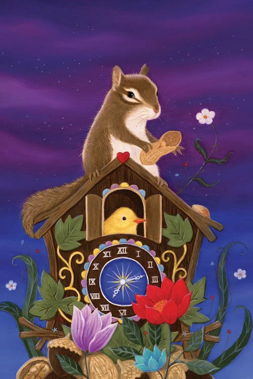 Nighttime Snack by Gina Matarazzo wall art
