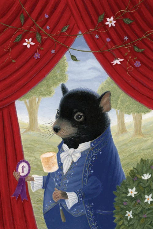 The Village Fair Part 2 by Gina Matarazzo wall art